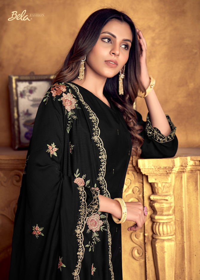 Mashal E Mahtaab By Bela Viscose Heavy Muslin Designer Salwar Suits Wholesale Price In Surat